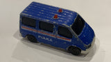 Blue Police Van  Majorette Toy Diecast Car