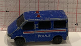 Blue Police Van  Majorette Toy Diecast Car