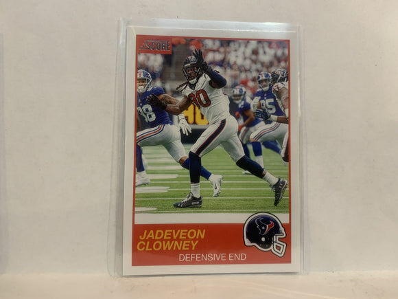 #49 Jadeveon Clowney Houston Texans 2019 Score Football Card MC