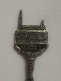 Radhus Kobenhavn Danmark Copenhagen Souvenir Spoon