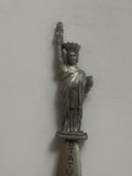 Knott's Berry farm Celebration Statue of Liberty Pewter Souvenir Spoon