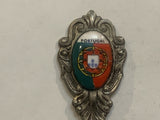 Portugal Crest Flag Collectable Souvenir Spoon NU