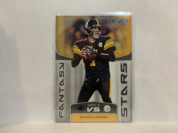 #FS-3 Ben Roethlisberger Pittsburgh Steelers 2019 Score Football Card MC