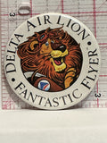 Delta Air Lion Fantastic Flyer Button Pinback