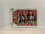 #HU-7 Huddle Up Kansas City Chiefs 2019 Score Football Card MC