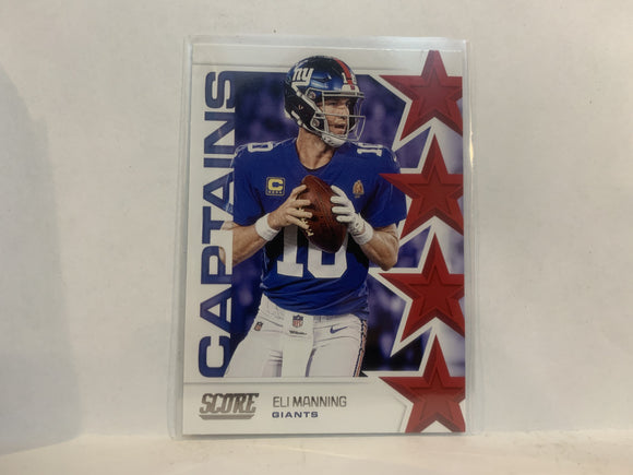 #C-23 Eli Manning New York Giants 2019 Score Football Card MC