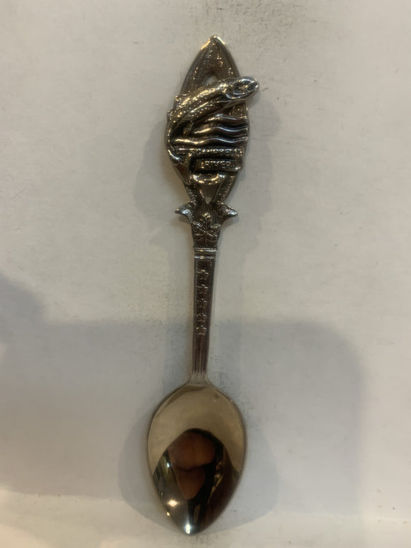 Campbell River BC Salmon Fish Souvenir Spoon