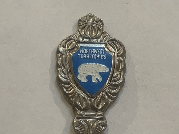 Northwest Territories Polar Bear Collectable Souvenir Spoon NU