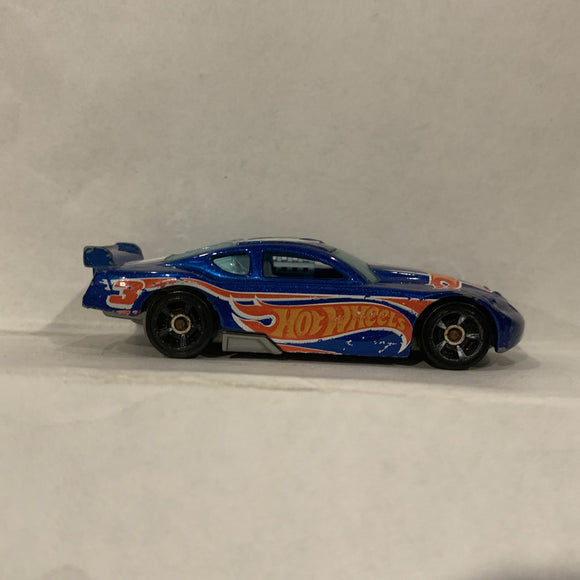 Blue Circle Tracker ©2008 Hot Wheels Diecast Car FA
