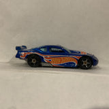 Blue Circle Tracker ©2008 Hot Wheels Diecast Car FA