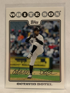 #UH205 Octavio Dotel Chicago White Sox 2008 Topps Update Baseball Card MLB