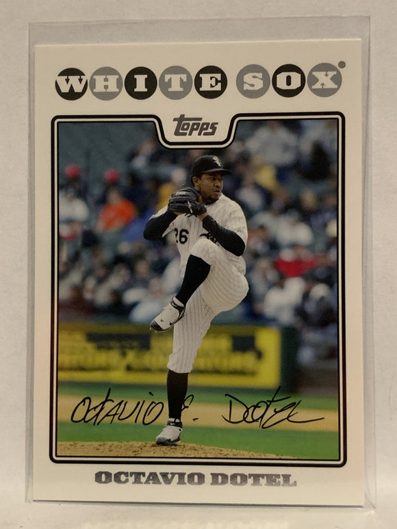 #UH205 Octavio Dotel Chicago White Sox 2008 Topps Update Baseball Card MLB