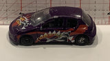 Purple Shark Attack Peugeot Unbranded Toy Diecast Car