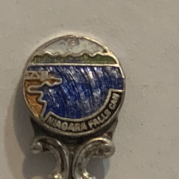 Niagara Falls Canada Waterfall Collectable Souvenir Spoon AJ