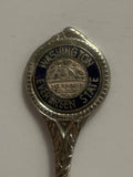 Washington Evergrenn State Mt Mount Rainer Souvenir Spoon