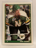 #74 Dave Gagner   Minnesota North Stars 1991-92 Topps Hockey Card  NHL