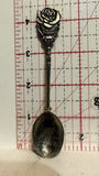 The Butchart Gardens Victoria BC Rose Flower EPNS British Columbia Souvenir Spoon