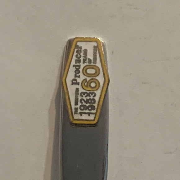 Western Producer 60 Years Newspaper Collectable Souvenir Spoon AJ