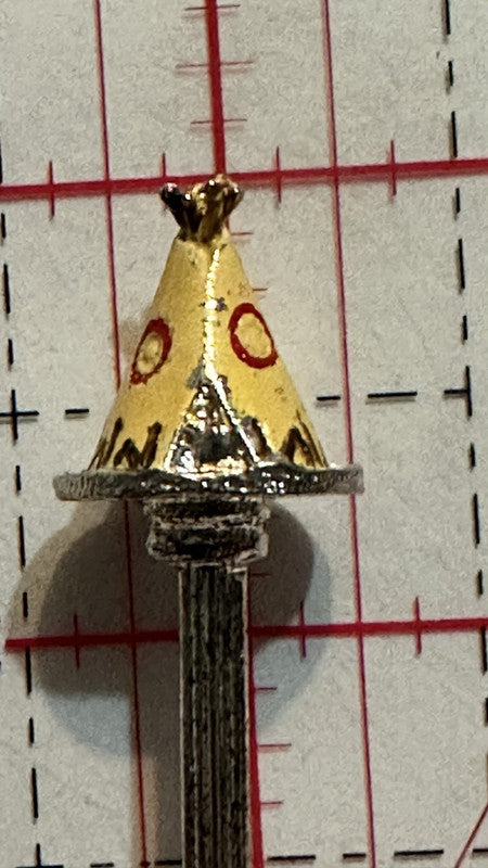 Slave Lake Alberta Tee Pee WAPW Silver Plated Alberta Souvenir Spoon