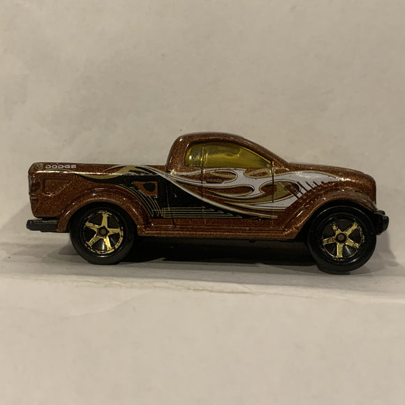 Copper Dodge Power Wagon  Hot Wheels Diecast Car FA