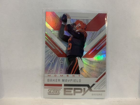 #EM-10 Baker Mayfield  Cleveland Browns 2019 Score Football Card MD