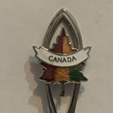 Horseshoe Bay British Columbia Canada Maple Leaf Collectable Souvenir Spoon AJ