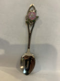 Edmonton Alberta Wild Rose Souvenir Spoon