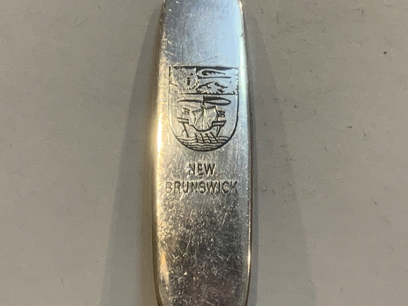 New Brunswick Crest Emblem Collectable Souvenir Spoon NU