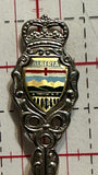 Jasper Park Alberta Crest Emblem Alberta Souvenir Spoon