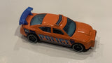 Orange Police Dodge Charger Drift Hot Wheels Toy Diecast Car