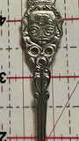 Jasper Park Alberta Crest Emblem Alberta Souvenir Spoon