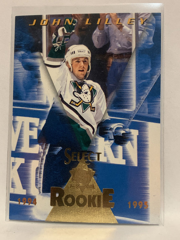 #191 John Lilley Rookie Anaheim Ducks 1994-95 Select Hockey Card  NHL