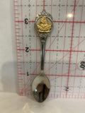Cranbrook BC Maple Leaf Canada Crown Souvenir Spoon