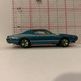 Blue '71 Dodge Charger ©2009 Hot Wheels Diecast Car FB