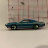 Blue '71 Dodge Charger ©2009 Hot Wheels Diecast Car FB
