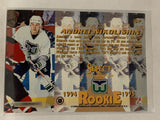 #184 Andrei Nikolishin Rookie Hartford Whalers 1994-95 Select Hockey Card  NHL