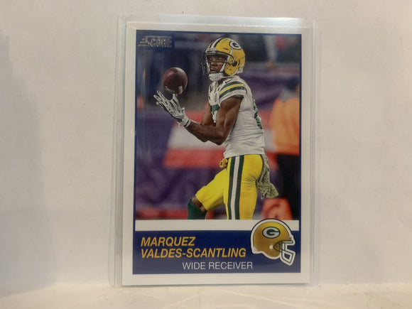 #227 Marquez Valdes-Scantling Green Bay Packers 2019 Score Football Card MD