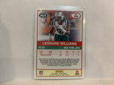 #160 Leonard Williams New York Jets 2019 Score Football Card MD