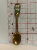 Canada Maple Leaf Green Souvenir Spoon