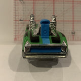 Green Semi Psycho Hot Wheels Diecast Car FB