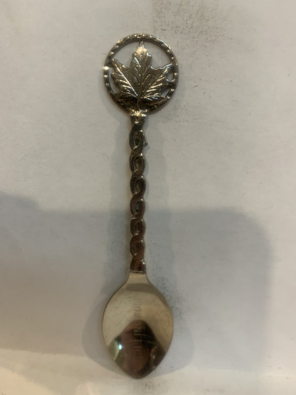 Callingwood BC Maple Leaf Souvenir Spoon