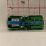 Green Semi Psycho Hot Wheels Diecast Car FB