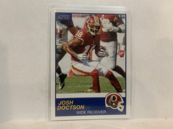 #199 Josh Doctson Washington Redskins 2019 Score Football Card MD