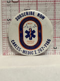 Medic Franklin County Chambersburg Area Button Pinback