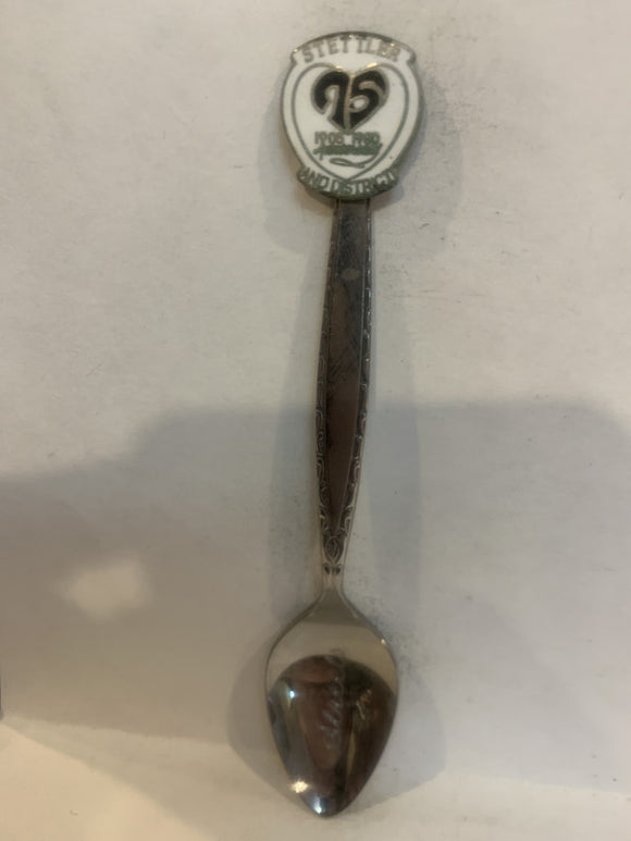 Stettler and District 75th Alberta Souvenir Spoon