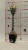 Painted Flowers Souvenir Spoon