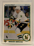 #383 Frantisek Musil Minnesota North Stars 1990-91 Upper Deck Hockey Card NHL