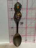 Saskatoon Moose Prairie Lily Japan Saskatchewan Souvenir Spoon