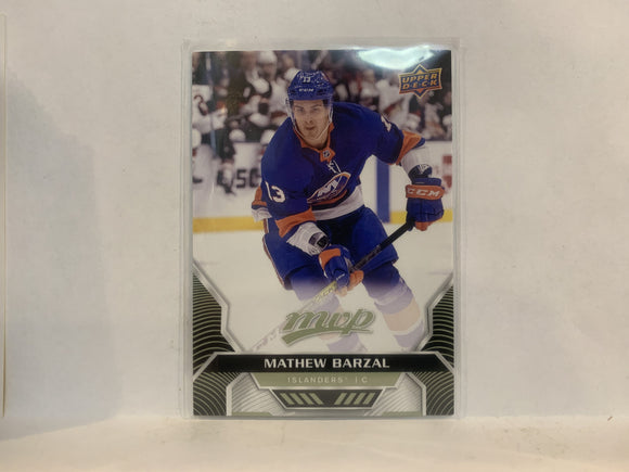 #173 Mathew Barzel New York Islanders 2020-21 Upper Deck MVP Hockey Card ME