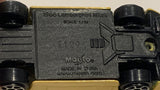Yellow 1966 Lamborghini Miura Maisto Toy Diecast Car